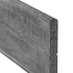Berton©-motiefplaat smal antraciet H26 x D3,5 x L184 cm blokhutprofiel