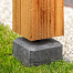 Berton©-poer Eco antraciet M16-bus (18x18)>(15x15)x50cm
