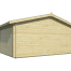Blokhut - Tuinhuis Pavel | 44 mm | vuren honinggeel geïmpregneerd
