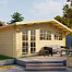 Blokhut - Tuinhuis Helle | 44 mm | vuren Red Class Wood geïmpregneerd