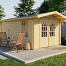 Blokhut - Tuinhuis Julia | 40 mm | vuren Red Class Wood geïmpregneerd