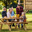 Picknicktafel vuren geïmpregneerd, gedroogd Superieur 300 cm