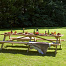 Picknicktafel vuren geïmpregneerd, gedroogd Superieur 300 cm