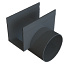 ACO Slim-Line Zij/onderuitloop **80mm**