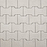 H-Profiel 8 cm Grijs+Facet