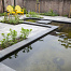 Hoek Vijverrand Blue Moon Honed Linea 50/30x50x3 cm
