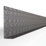 Kantopsluiting Single (flg) 300x16,5 cm - VERZINKT