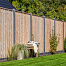 Tuinscherm Red Class Wood 21-planks (19 + 2) Casablanca 180 x 180 cm