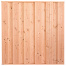 Tuinscherm Douglas, fijnbezaagd, 11-planks Saarland 180 x 180 cm