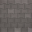 H-Profiel 8 cm Antraciet+Facet