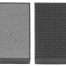 K736 RED Diamant Handpad 90x55mm 120/125 Zwart