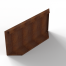 Plantenbak Module+ Kopschot paneel (D) 90x42 - CORTEN