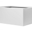Plantenbak Vlak Wit 90x60x40 cm
