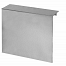 Overzetstuk muurelement recht 150x30x12,8 - VERZINKT