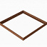 Plantenbak Module+ Corten 360x360x28 cm - CORTEN