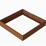 Plantenbak Module+ Corten 240x240x42 cm - CORTEN