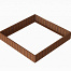 Plantenbak Module+ Corten 270x270x42 cm - CORTEN