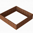 Plantenbak Module+ Corten 240x240x56 cm - CORTEN