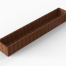 Plantenbak Module+ Corten 360x60x42 cm - CORTEN