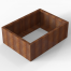 Plantenbak Module+ Corten 120x90x42 cm - CORTEN