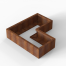 Plantenbak Module+ Corten 120x120x28 cm (60cm diep) - CORTEN