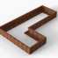 Plantenbak Module+ Corten 270x180x28 cm (90cm diep) - CORTEN