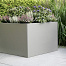 Plantenbak Vlak Taupe 120x30x40 cm