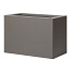 Plantenbak Vlak Taupe 60x30x40 cm
