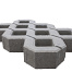 Grastegel *Redsun* Beton 40x60x10 cm Grijs