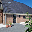 Stonique trommel dikformaat 6 cm antraciet