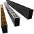 ACO Slim-Line met RVS rooster 100