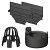 Hexaline eindplaten set, uitl+bladk(2.0)